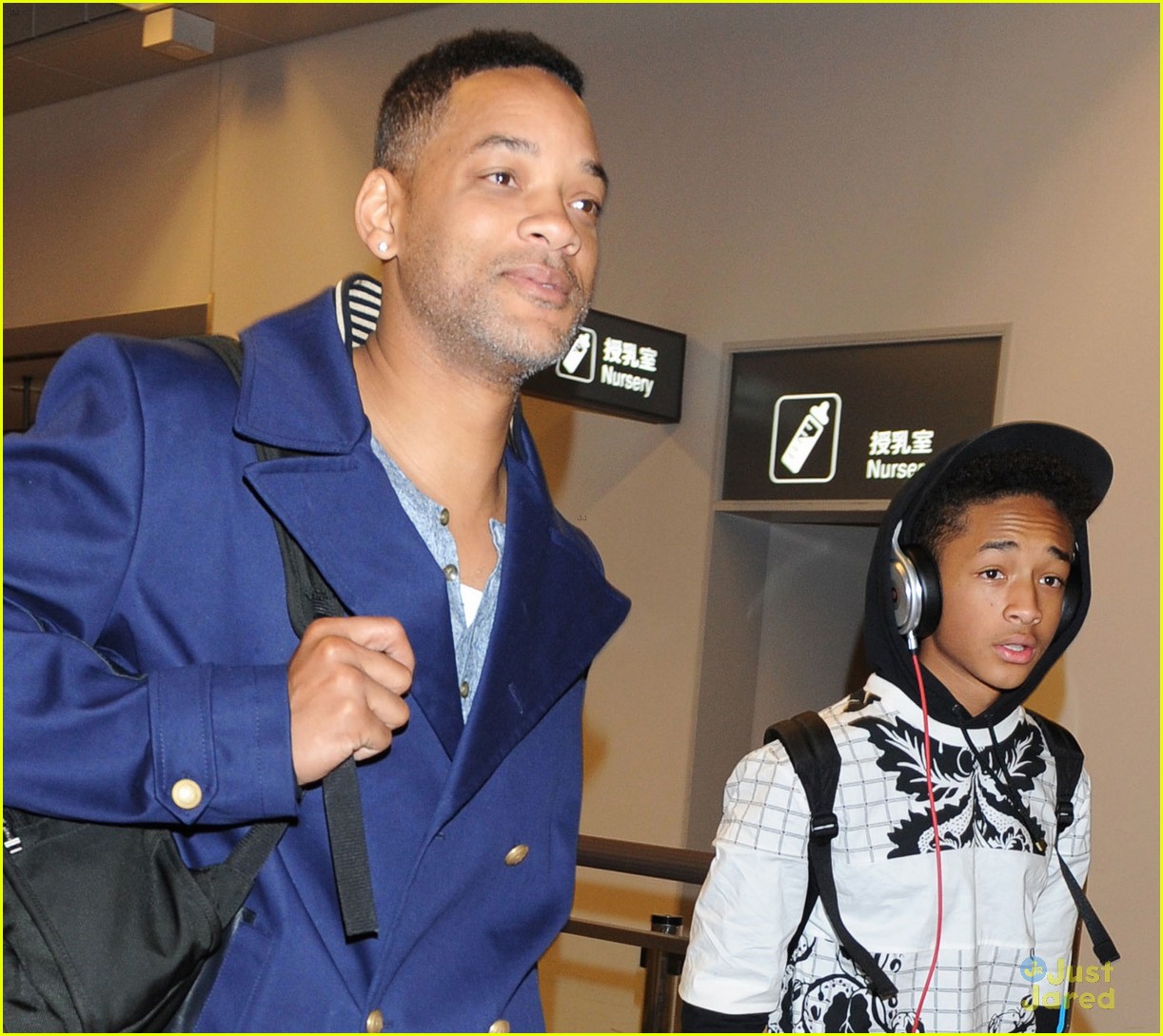 Jaden Smith: Japan Arrival With Dad Will