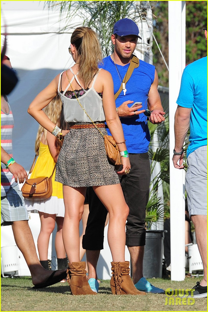 Kellan Lutz: Coachella Day 2!