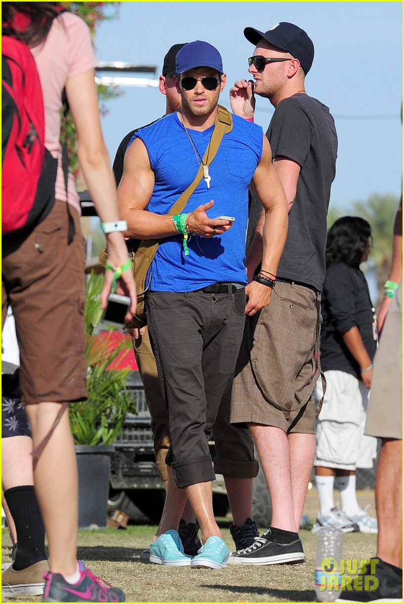 Kellan Lutz: Coachella Day 2!