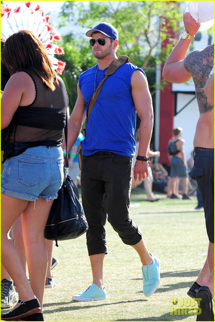 Kellan Lutz: Coachella Day 2!