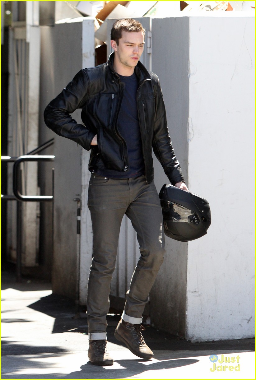 Nicholas Hoult: Harley Davidson Drive