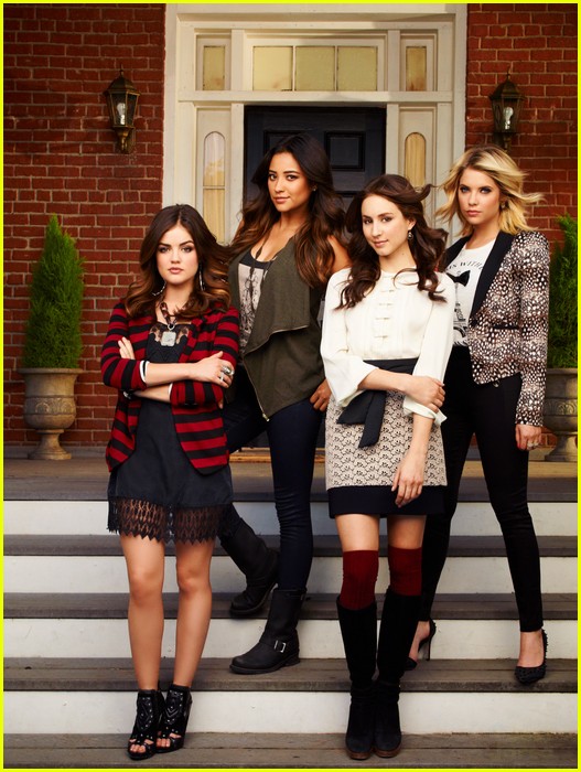 Lucy Hale & Troian Bellisario: 'Pretty Little Liars' Season Four Promo Pics!
