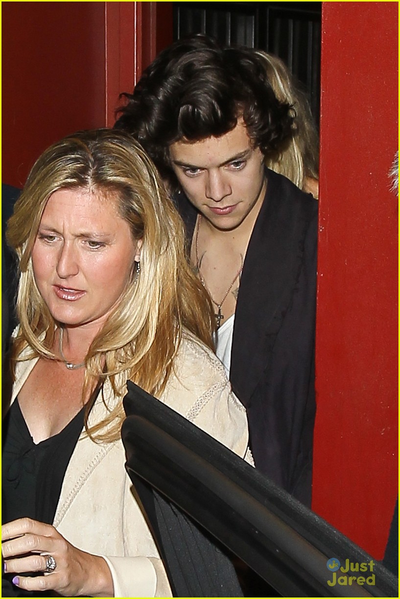 Harry Styles: Dinner with Rod Stewart!