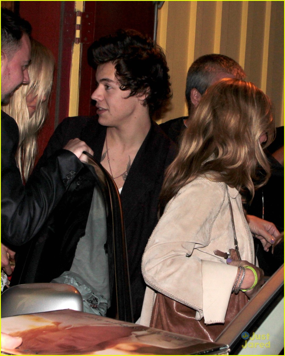 Harry Styles: Dinner with Rod Stewart!