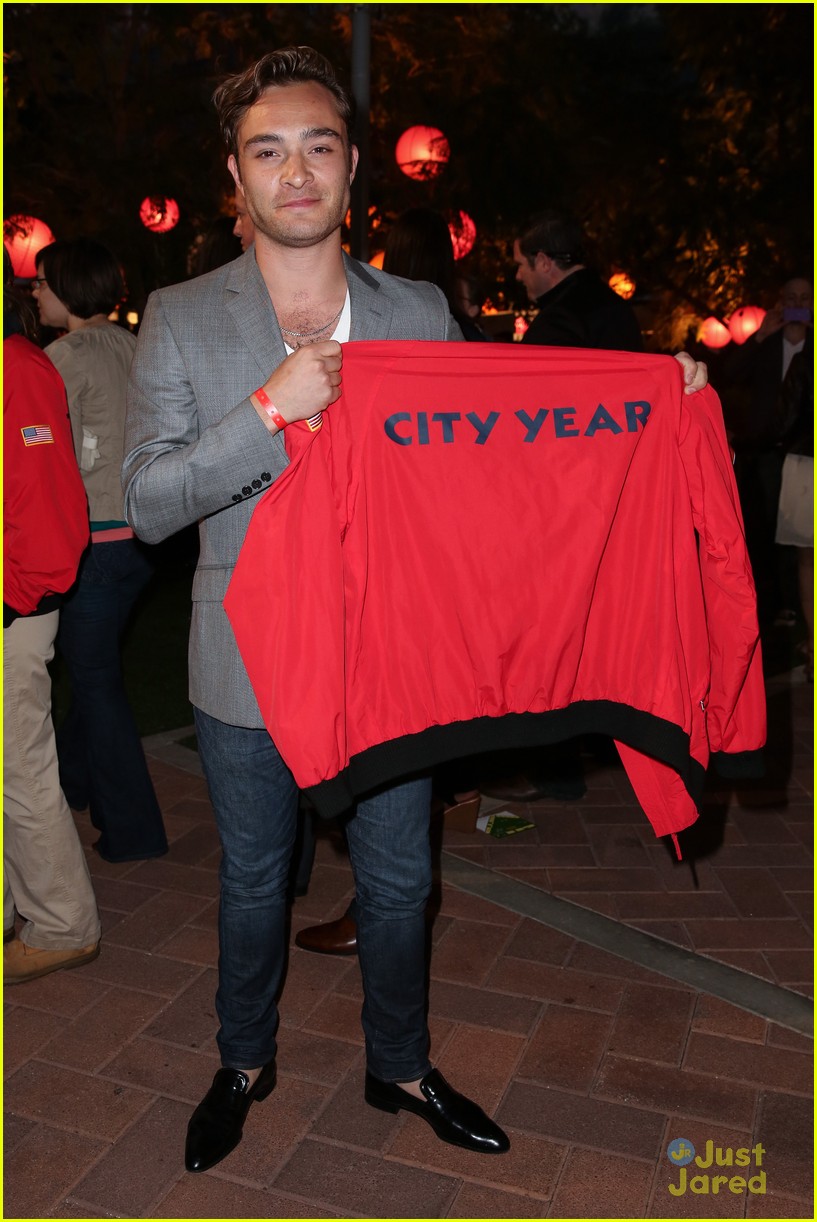 Ed Westwick: City Year Spring Break Fundraiser