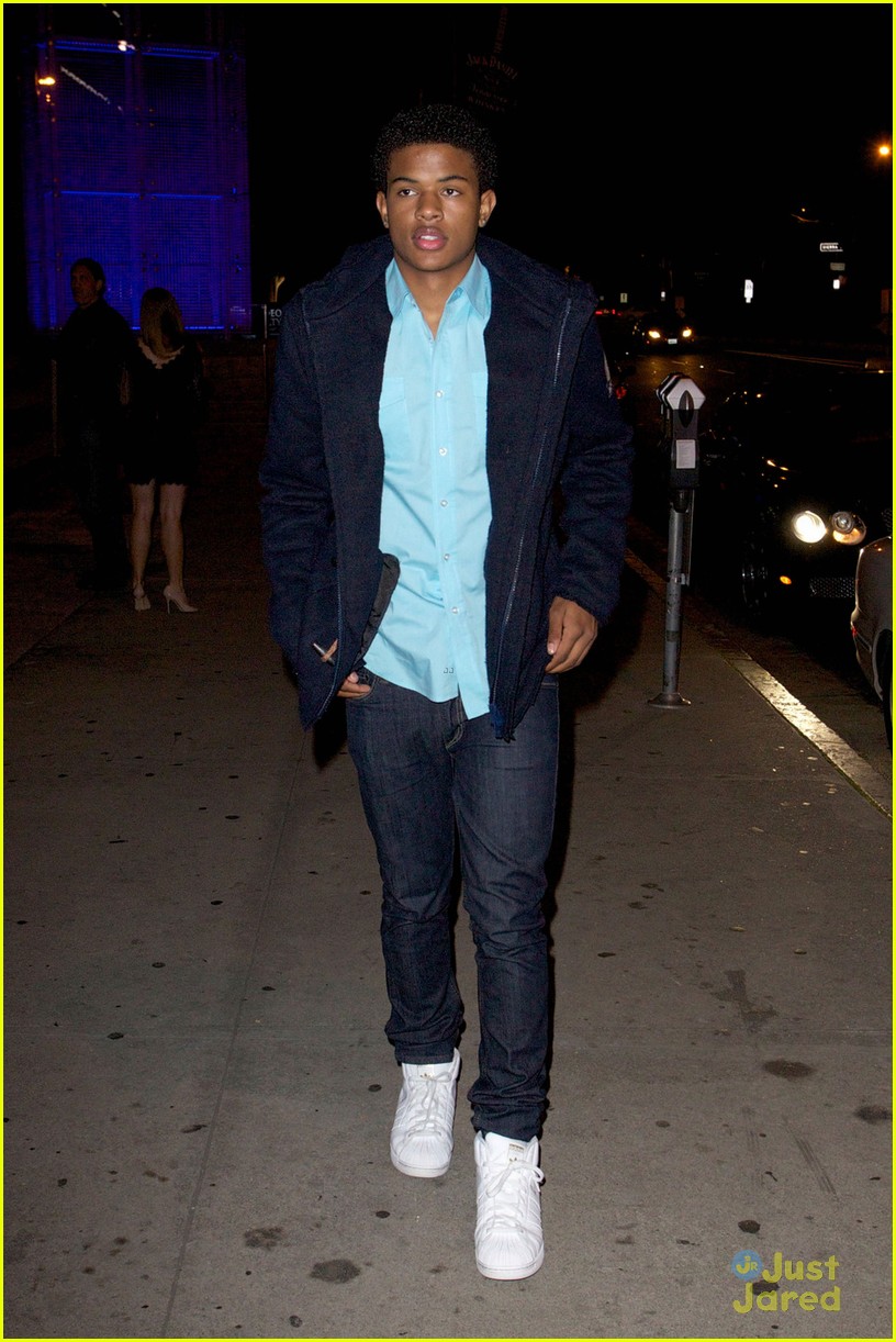 Zendaya & Trevor Jackson: Boa Dinner Duo