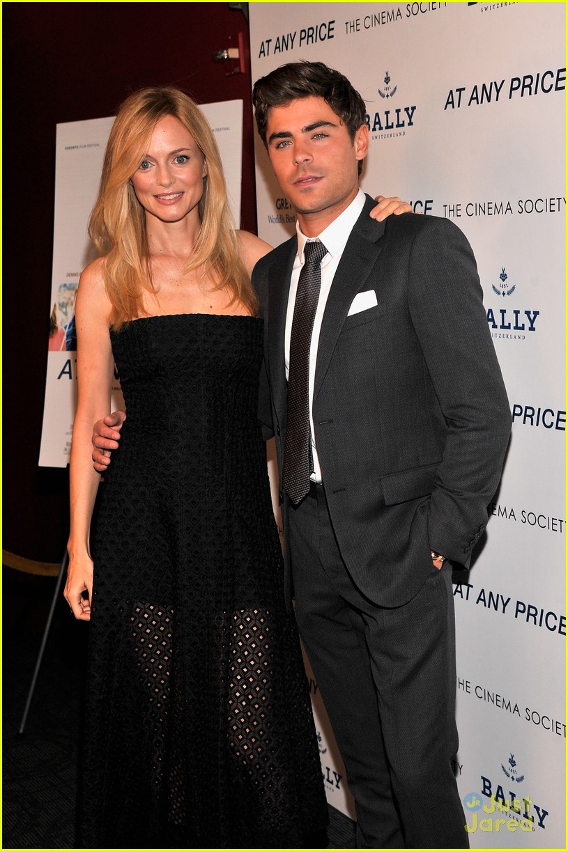 Zac Efron: 'At Any Price' Premiere in NYC!