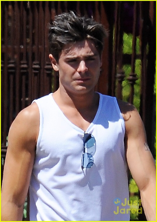Zac Efron: Muscles for 'Townies'