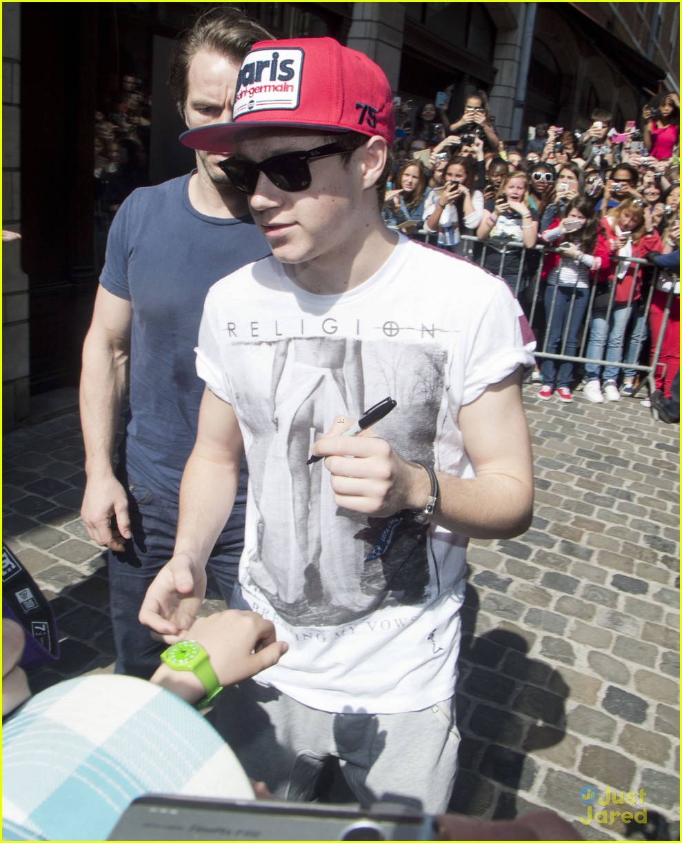 One Direction Swarmed By Fans in Belgium