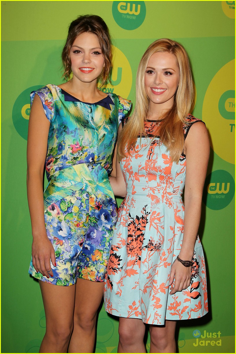 Aimee Teegarden & Matt Lanter: 'Star-Crossed' at CW Upfronts 2013