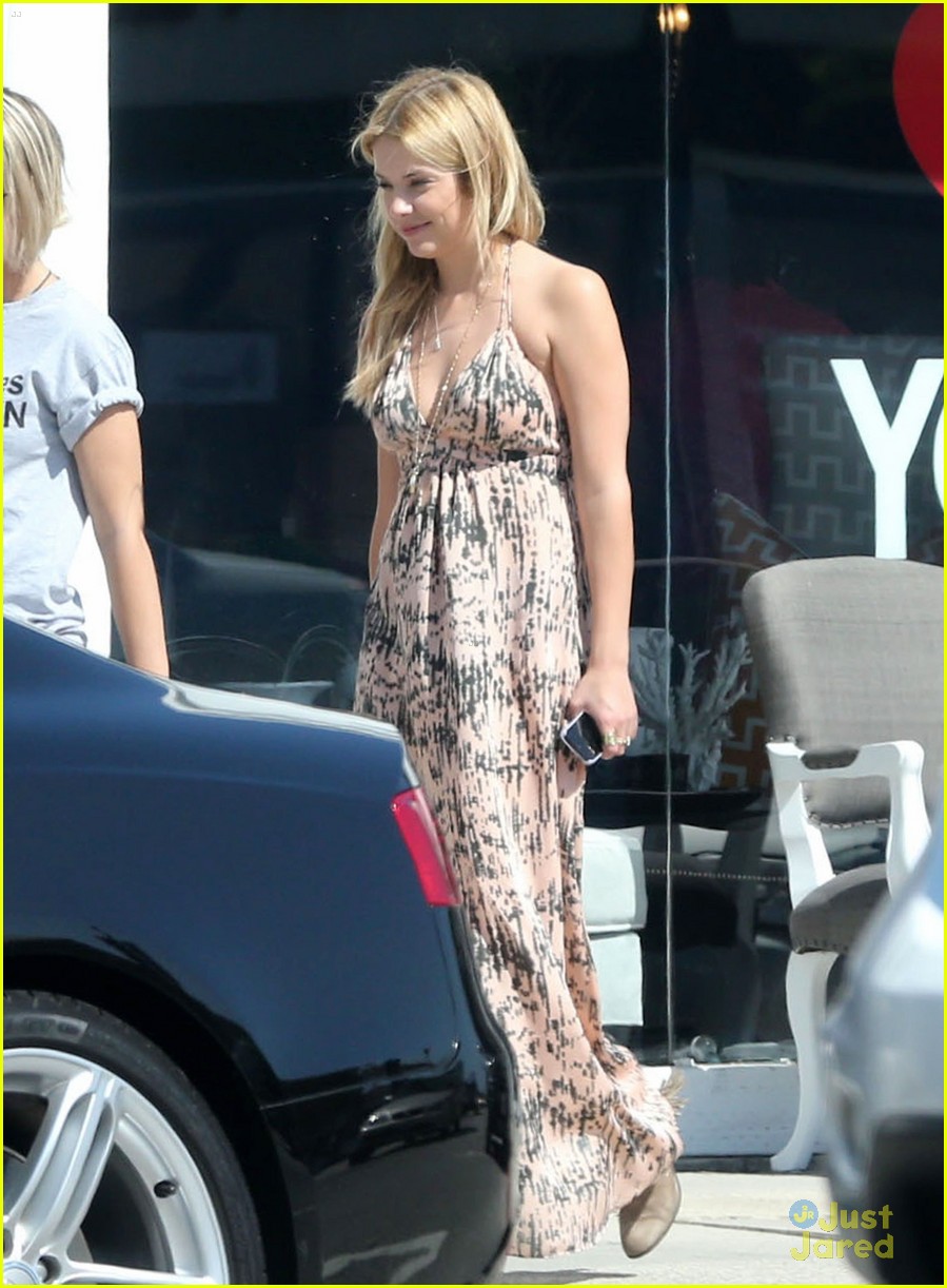 Ashley Benson: Furniture Shopping with Friends