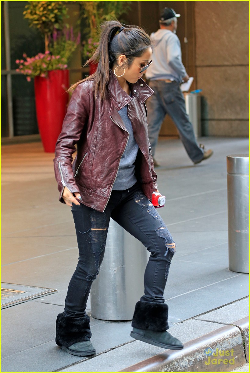 Brenda Song: Hotel Exit After Fox Upfronts