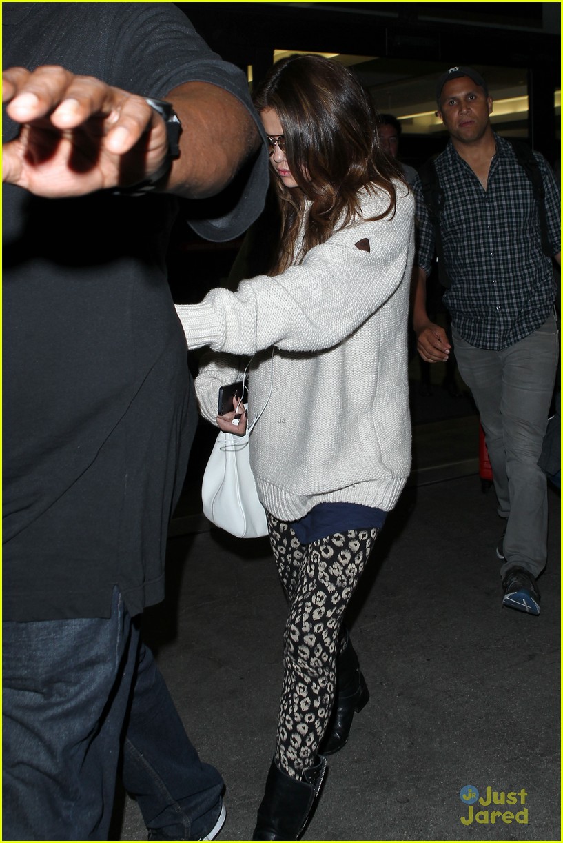 Selena Gomez: Back in Los Angeles After Press Tour!
