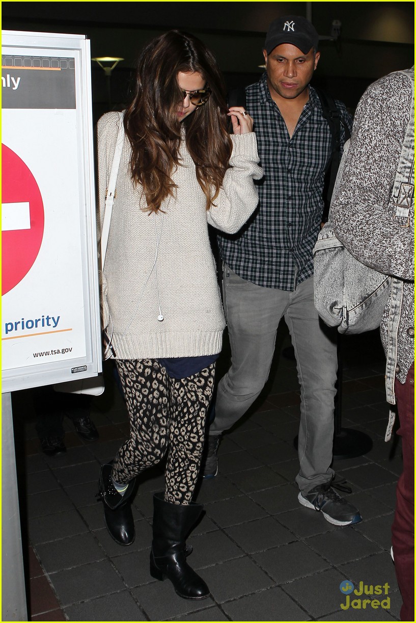 Selena Gomez: Back in Los Angeles After Press Tour!