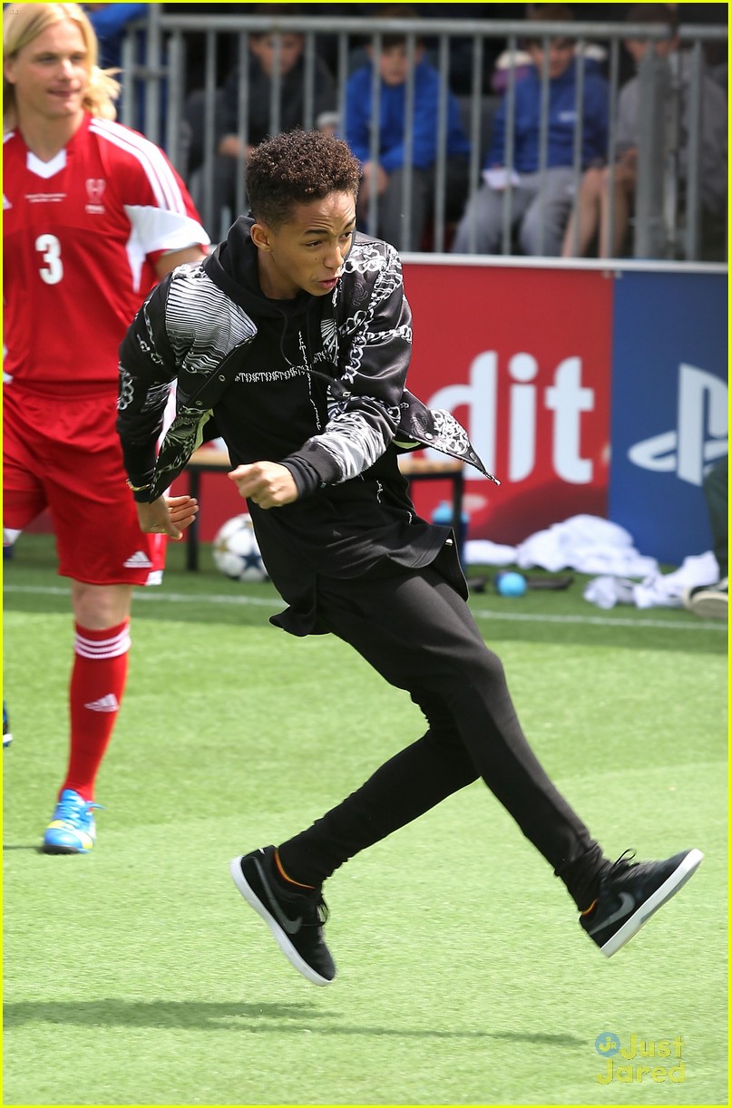 Jaden Smith: UEFA's Champions Festival