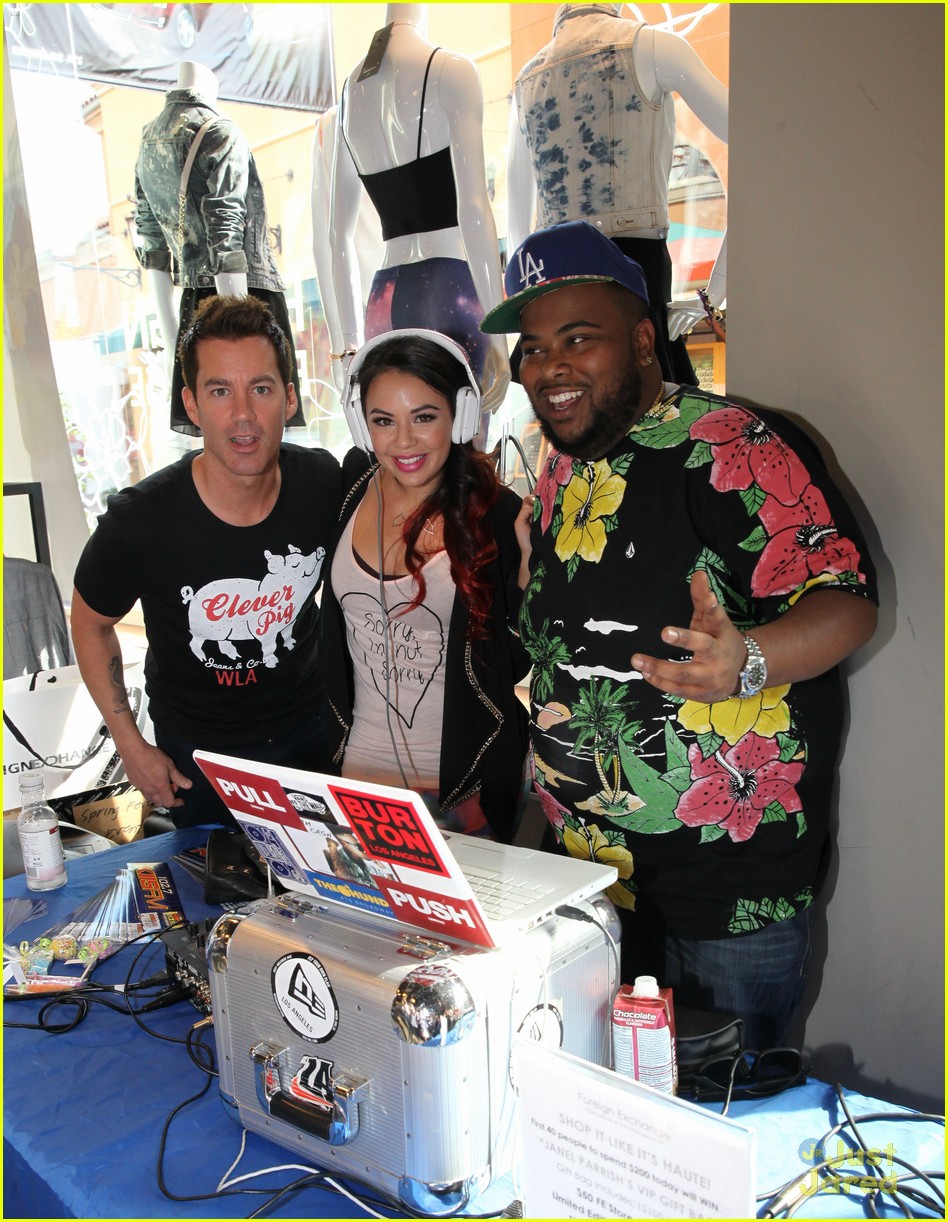 Janel Parrish: Foreign Exchange Shopping Event!