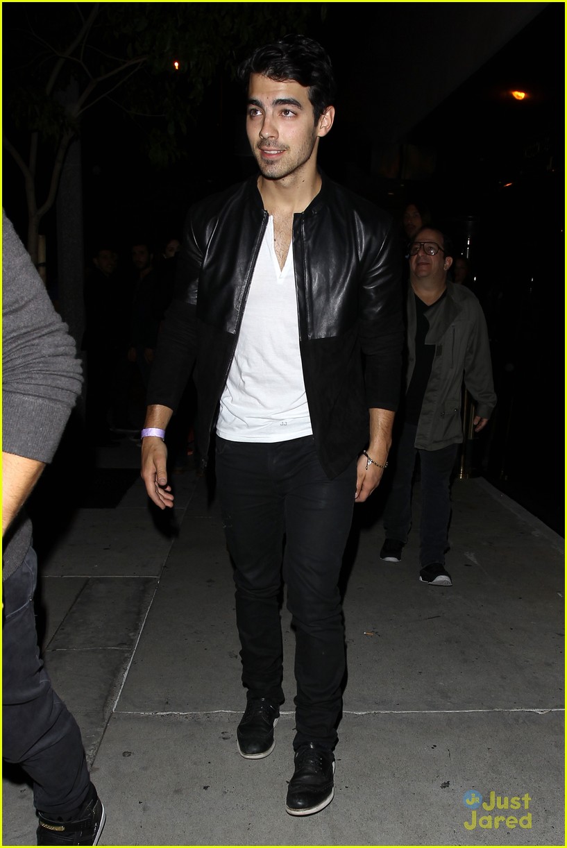 Joe Jonas: Bootsy Bellows Exit