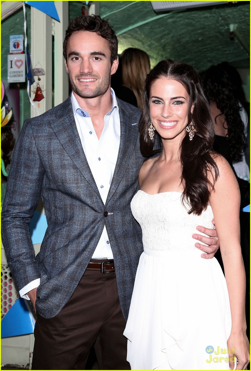 Jessica Lowndes & Thom Evans: Blue Cross Tea Party Pair