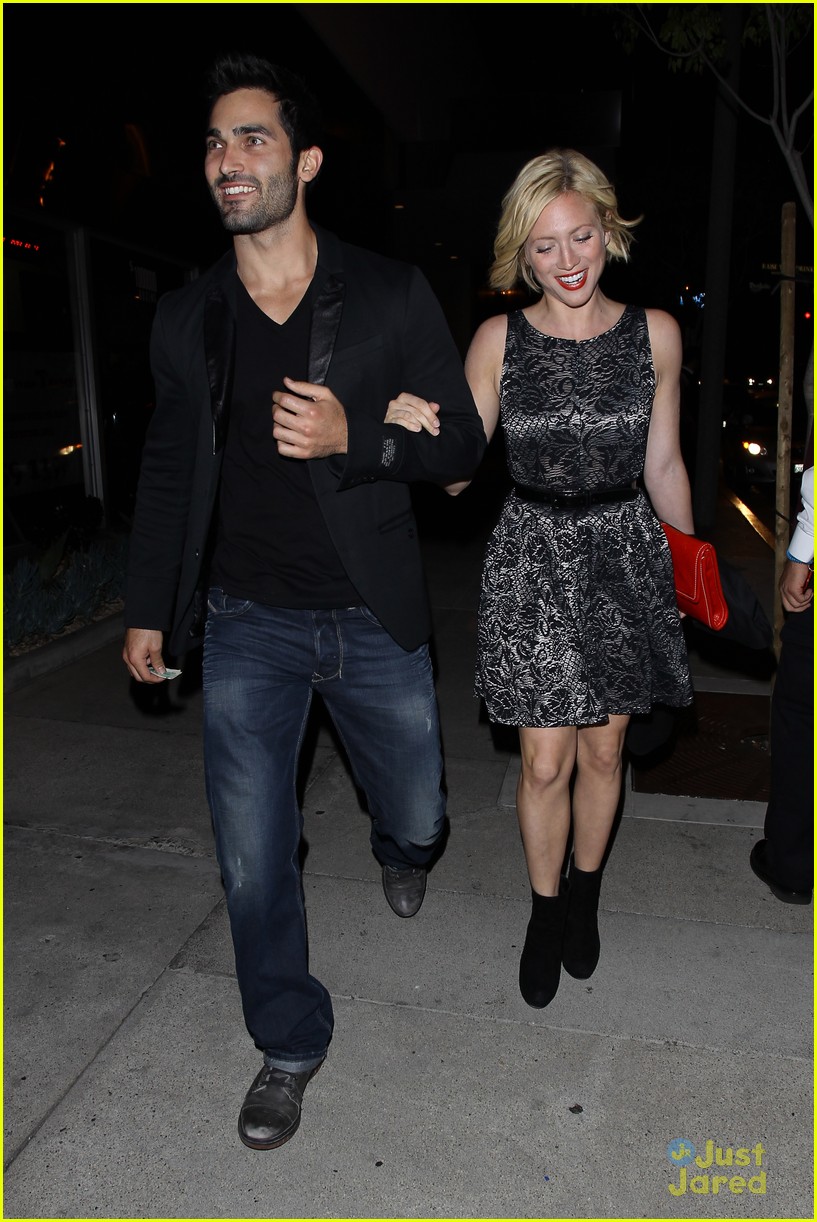 Brittany Snow: 'Teen Wolf' Wrap Party with Tyler Hoechlin!
