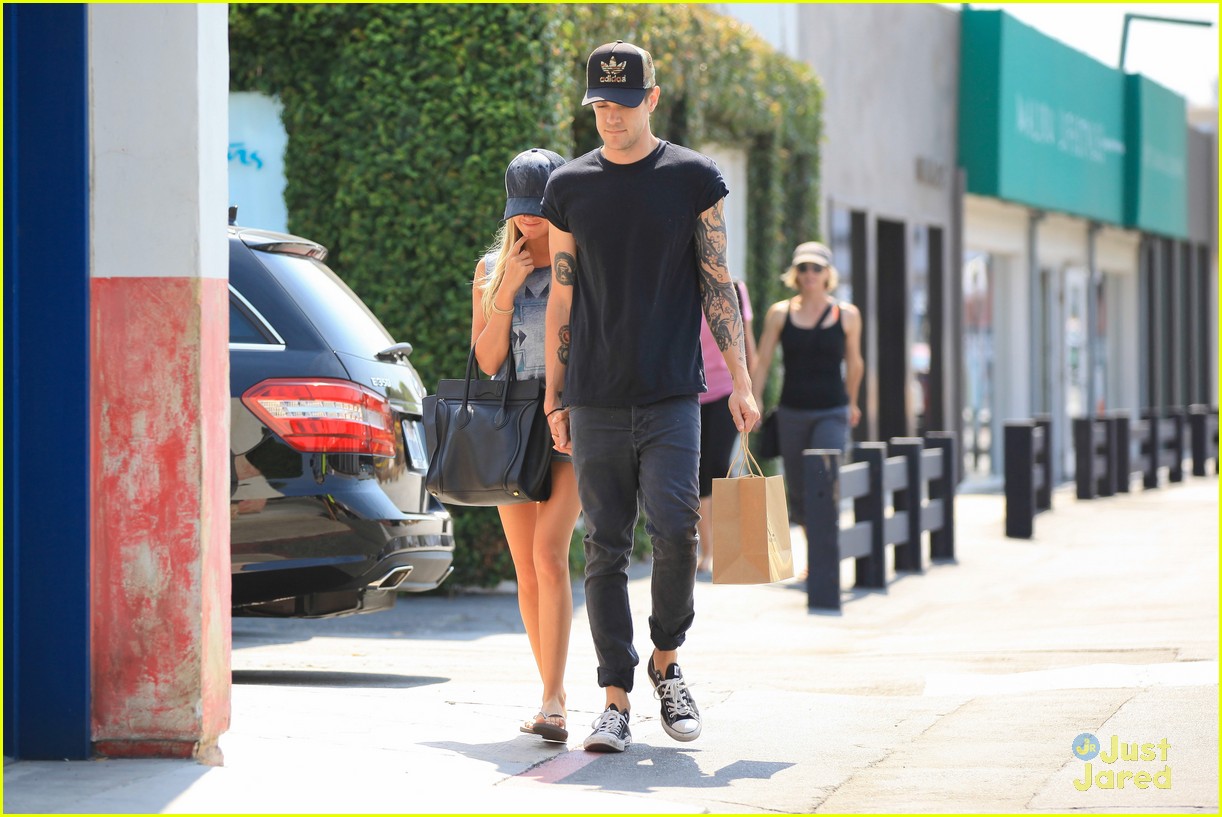 Ashley Tisdale & Christopher French: Back From Camping!