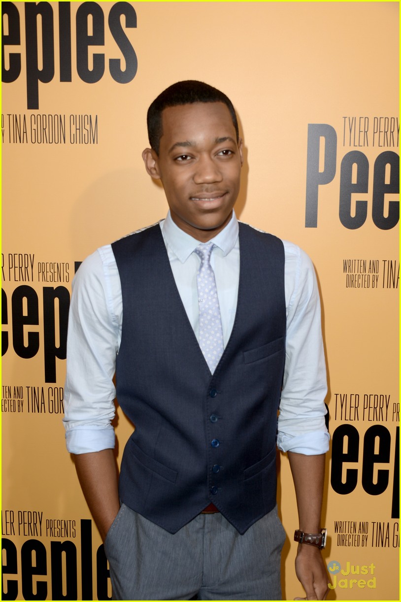Tyler James Williams: 'Peeples' Premiere with Tyrel & Tylen
