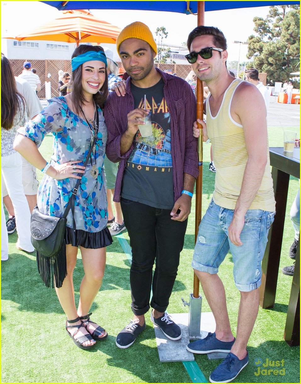Chloe Bridges & Nathalia Ramos: Just Jared's Summer Kickoff Party 2013