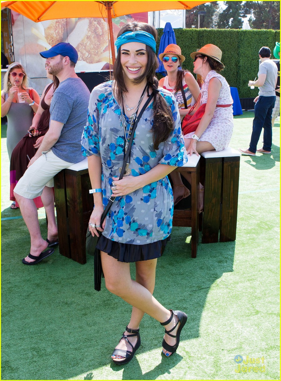 Chloe Bridges & Nathalia Ramos: Just Jared's Summer Kickoff Party 2013