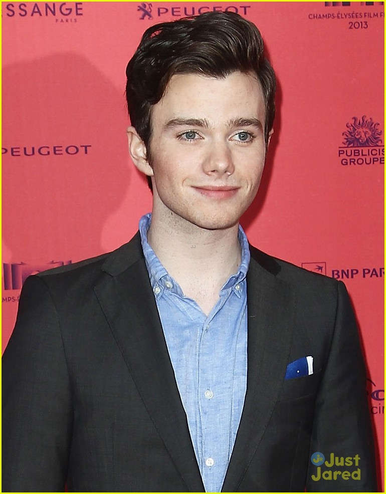 Chris Colfer: 'Struck by Lightning' Paris Premiere