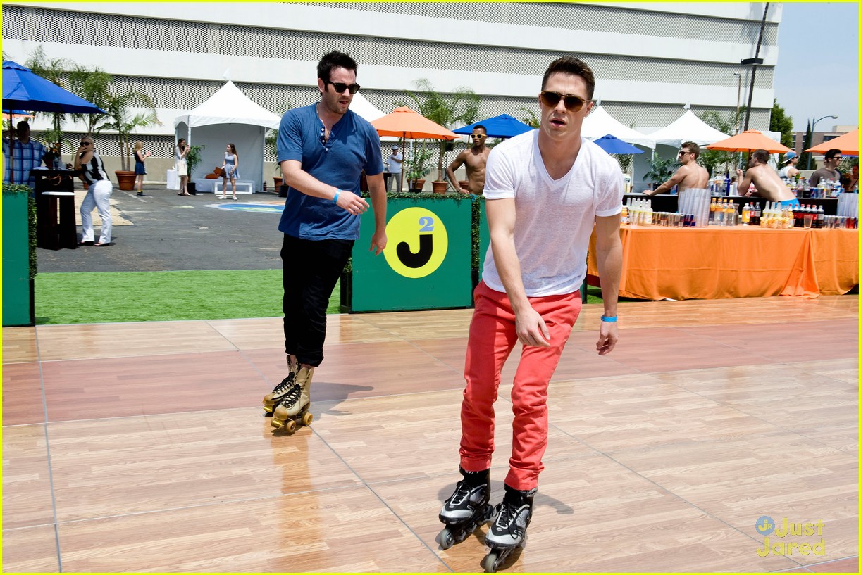 Colton Haynes: Just Jared's Summer Kickoff Party Presented By McDonald's!