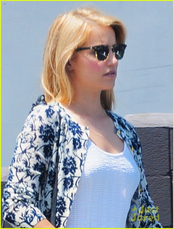 Dianna Agron Shops at Helmut Lang in WeHo