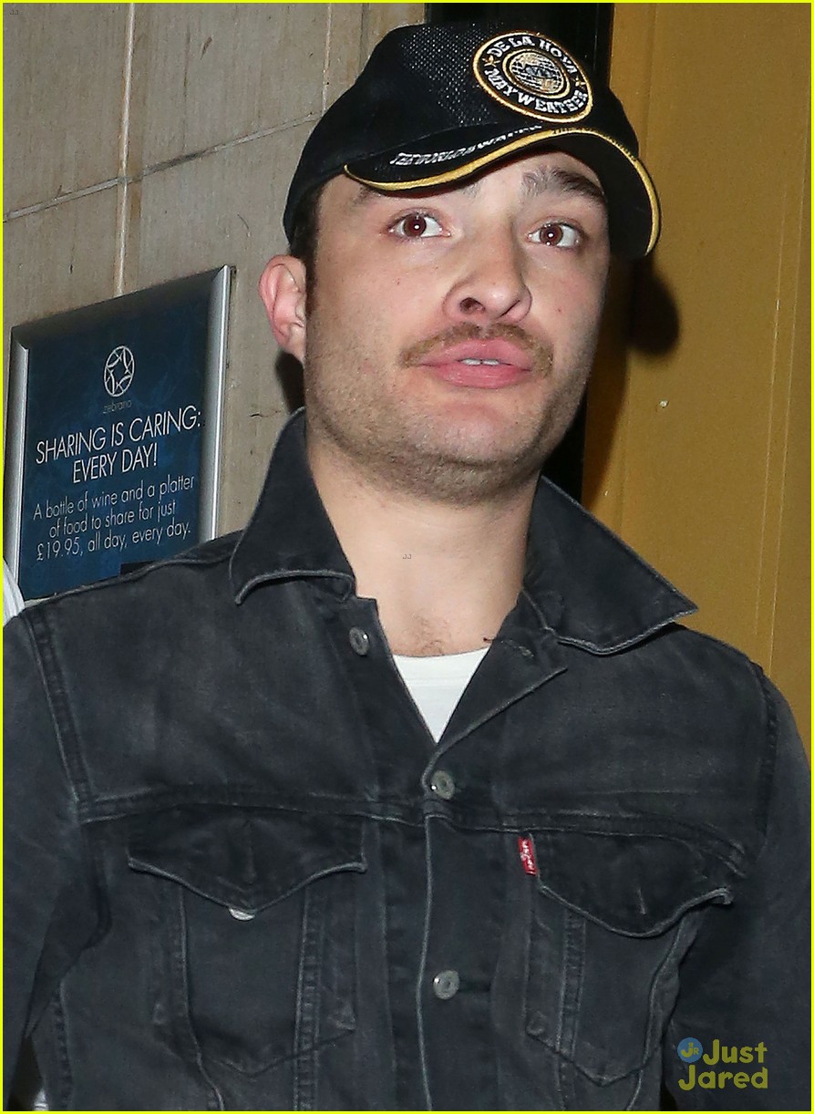 Ed Westwick: London Night Out!