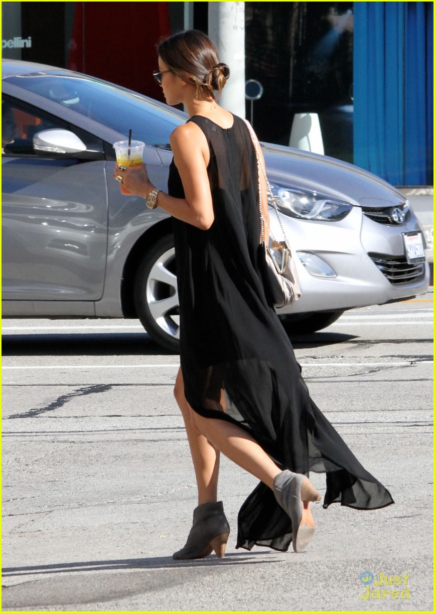 Jamie Chung: Long Black Dress Beauty
