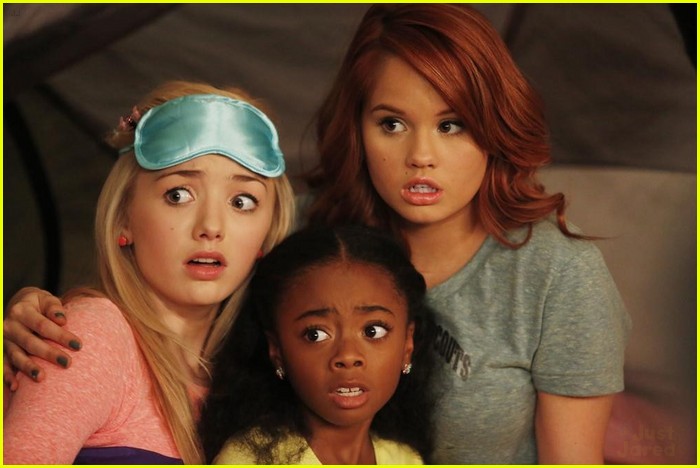 Debby Ryan & Peyton List: Central Park Camping Trip on 'Jessie'