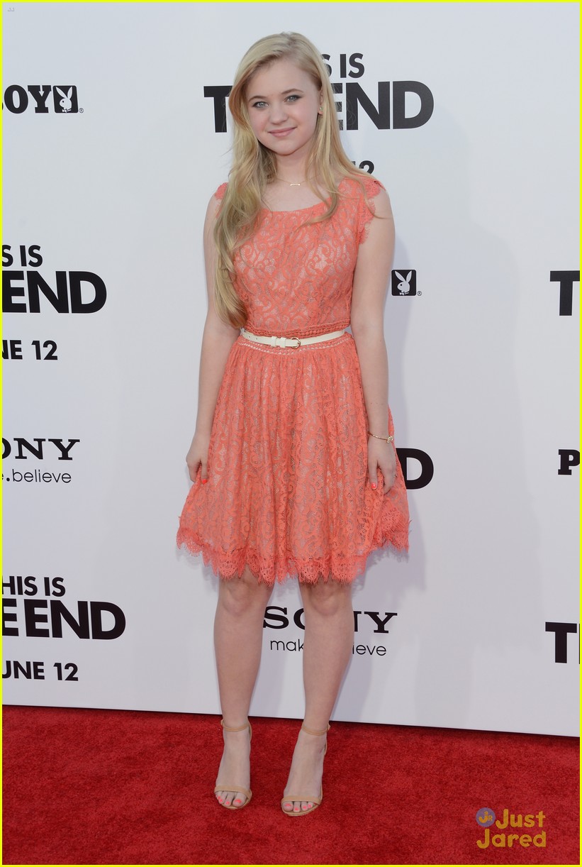 Joey King and Sierra McCormick: 'This Is The End' Premiere Pair