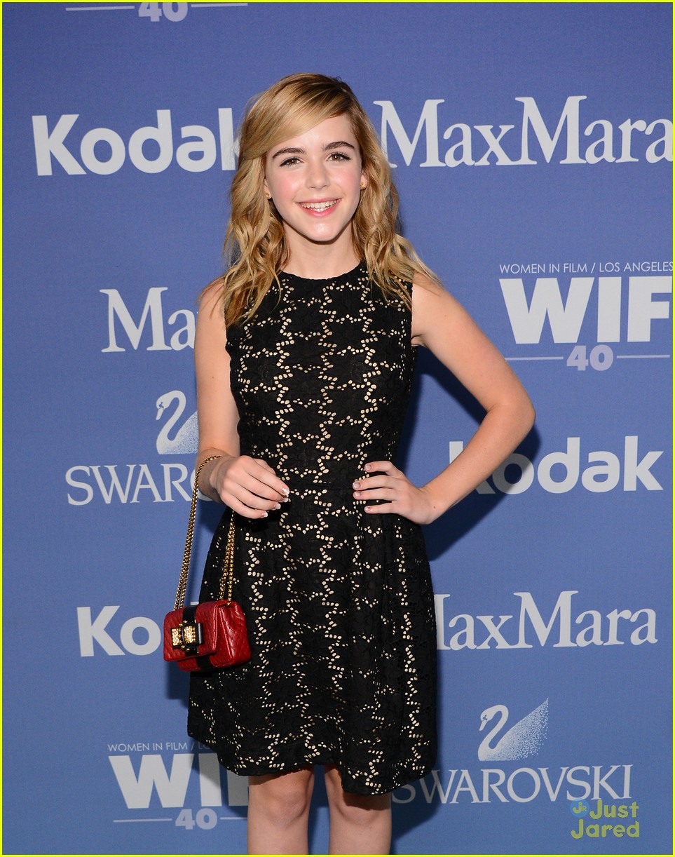 Kiernan Shipka: Crystal & Lucy Awards 2013