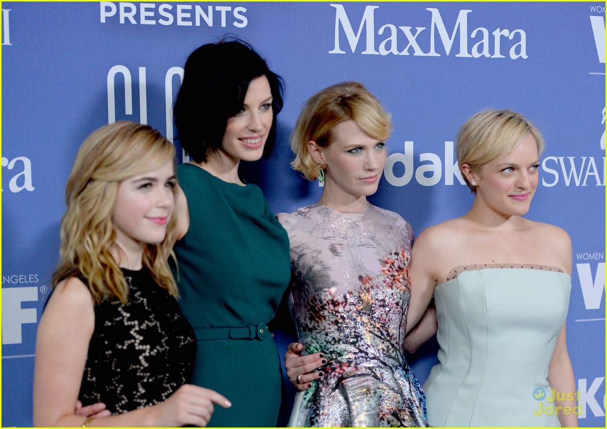 Kiernan Shipka: Crystal & Lucy Awards 2013