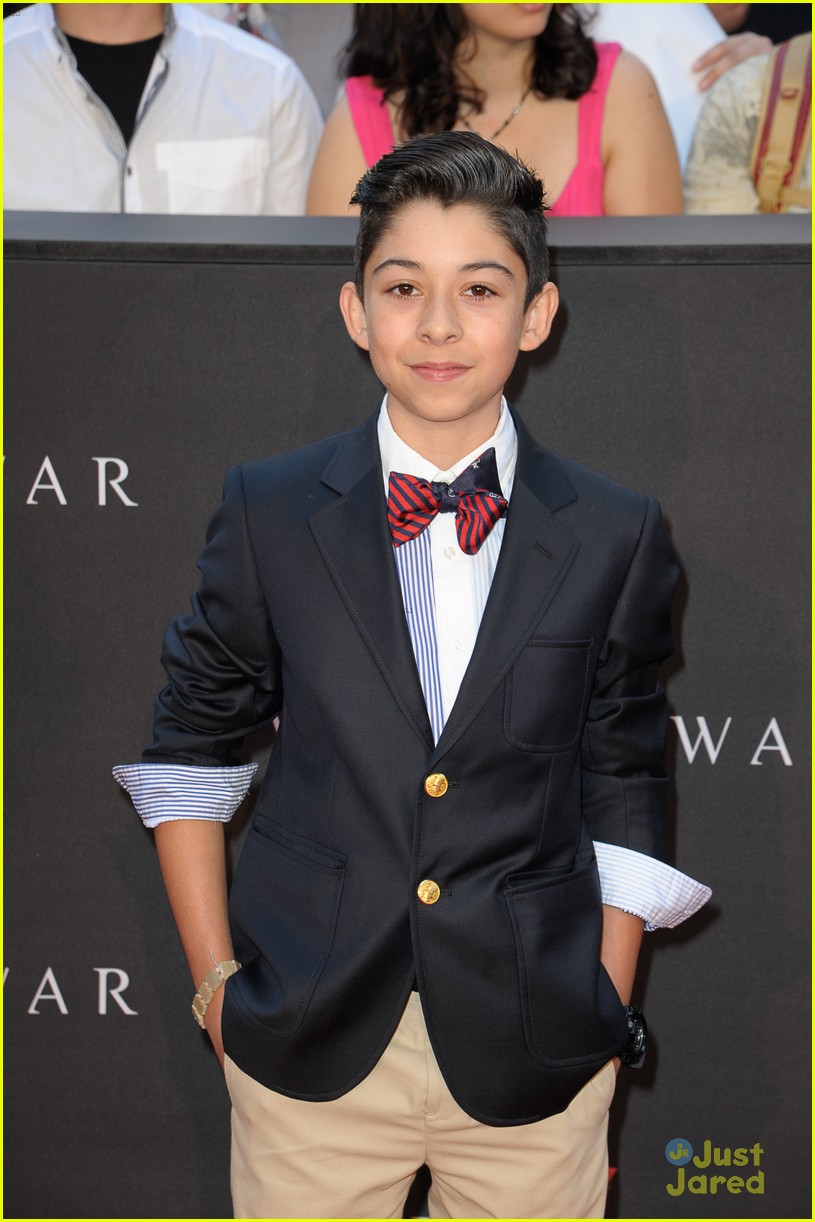Sterling Jerins & Abagail Hargrove: 'World War Z' NYC Premiere