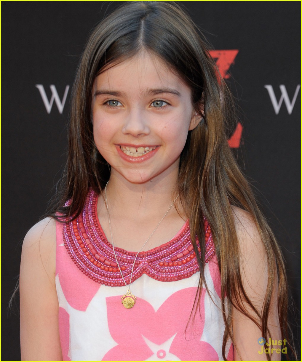 Sterling Jerins & Abagail Hargrove: 'World War Z' NYC Premiere