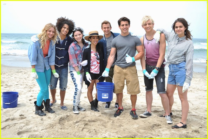 Ross Lynch 'Heals The Bay' with 'Teen Beach Movie' Cast