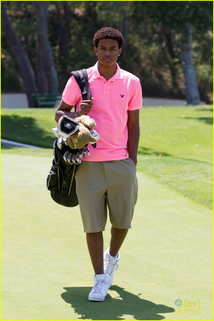 Zendaya & Trevor Jackson: Golf Buddies!