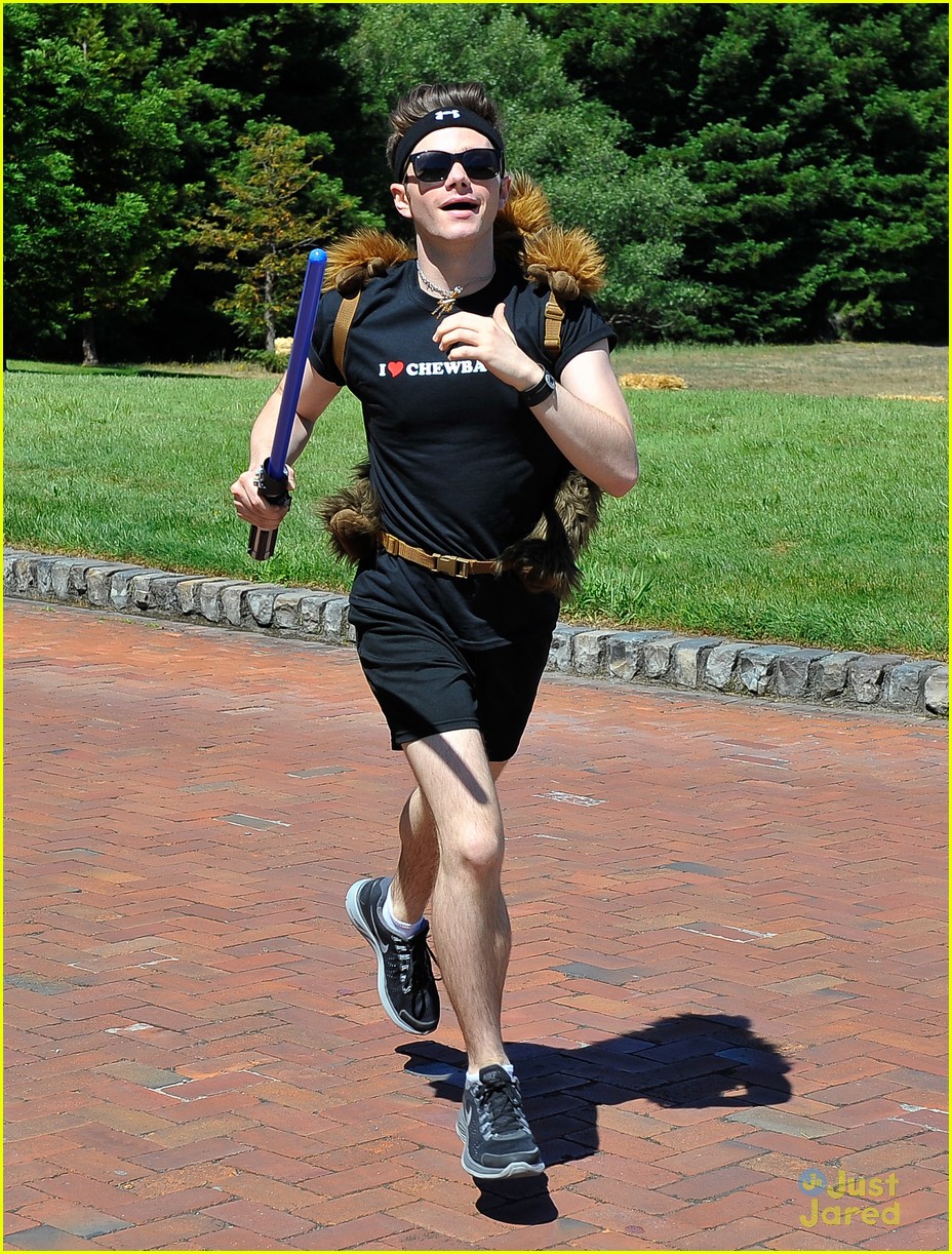 Chris Colfer: Course of the Force Relay!