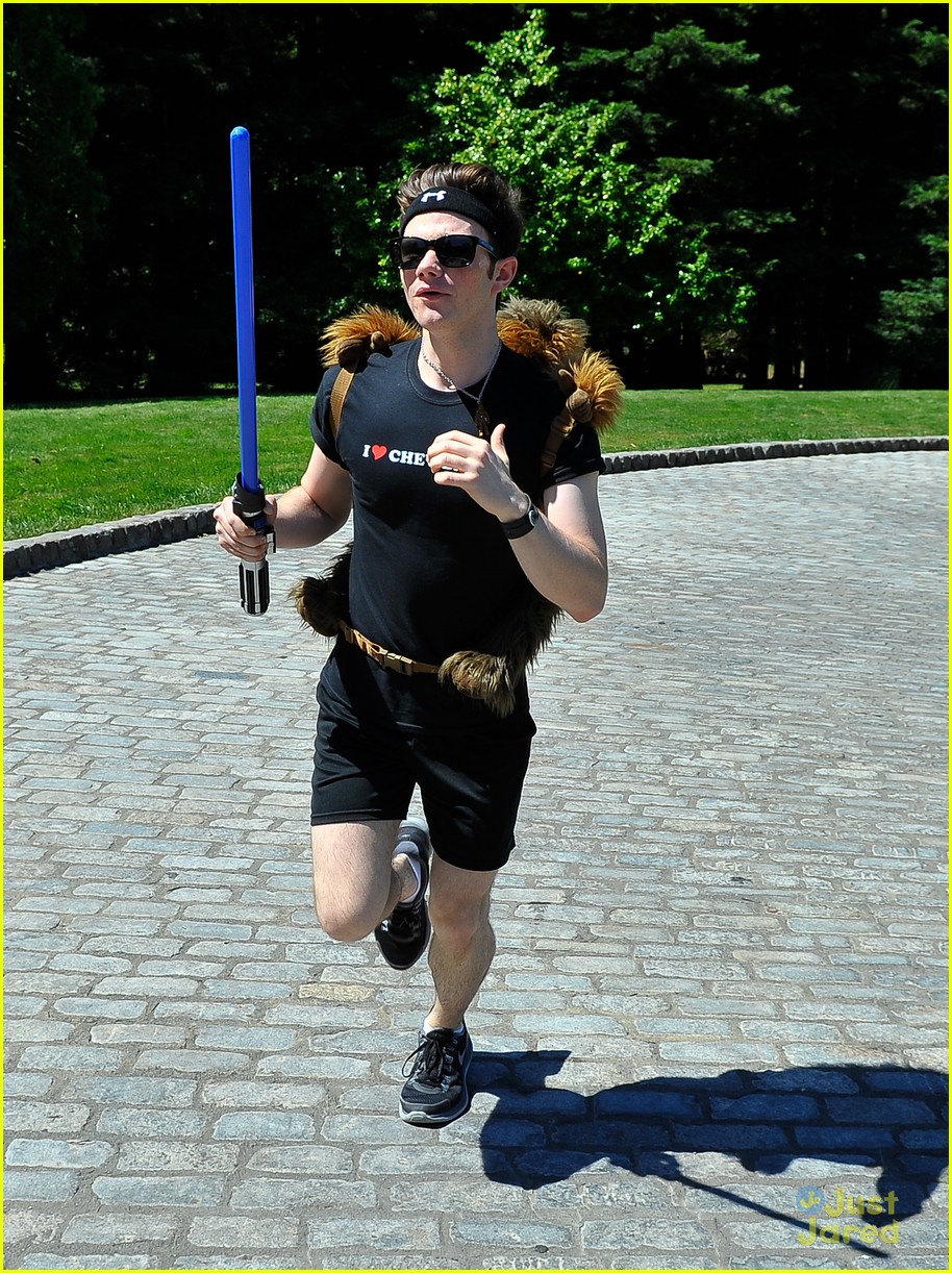 Chris Colfer: Course of the Force Relay!