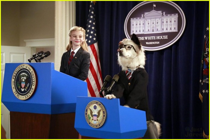 G. Hannelius is President on 'Dog With A Blog'!