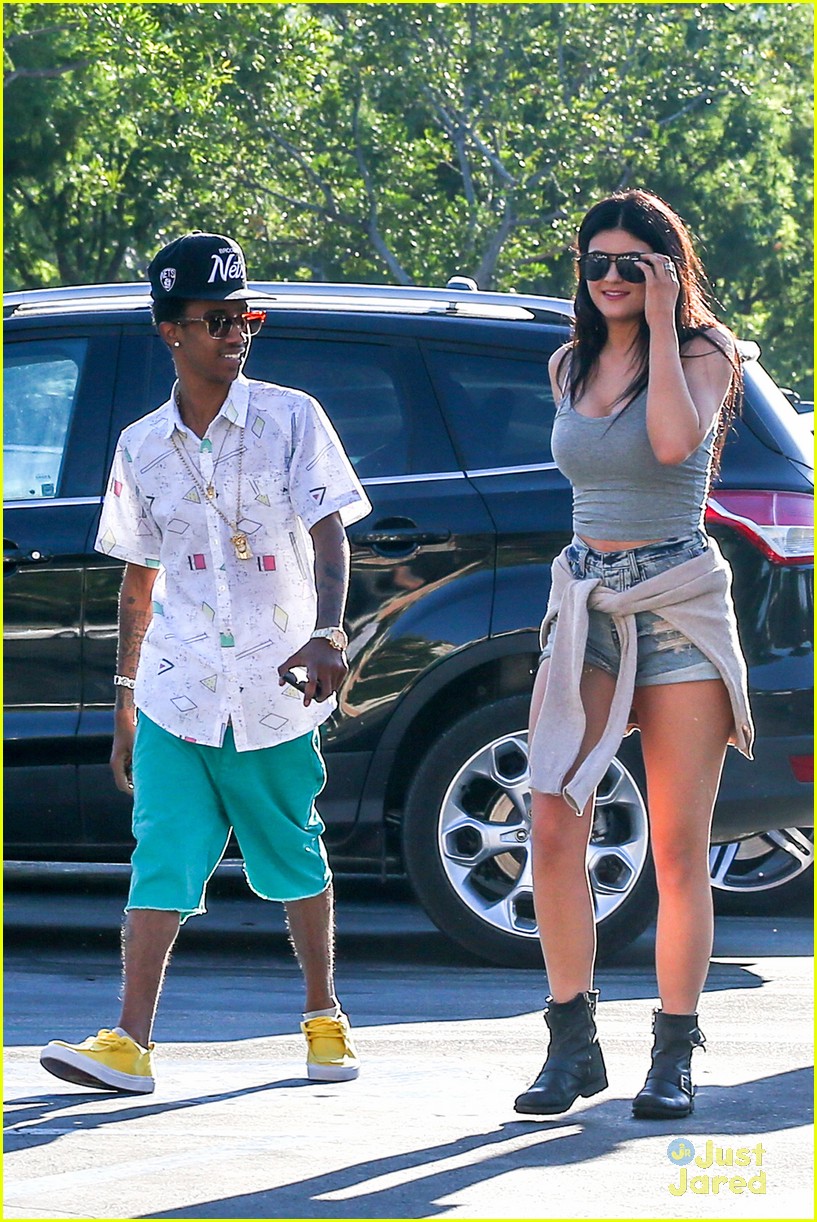 Kylie Jenner Catches a Movie with Lil Twist