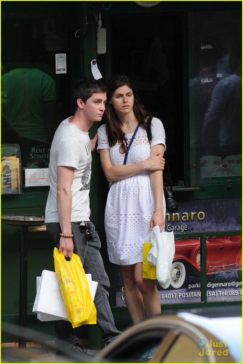 Logan Lerman & Alexandra Daddario: Italy Twosome!