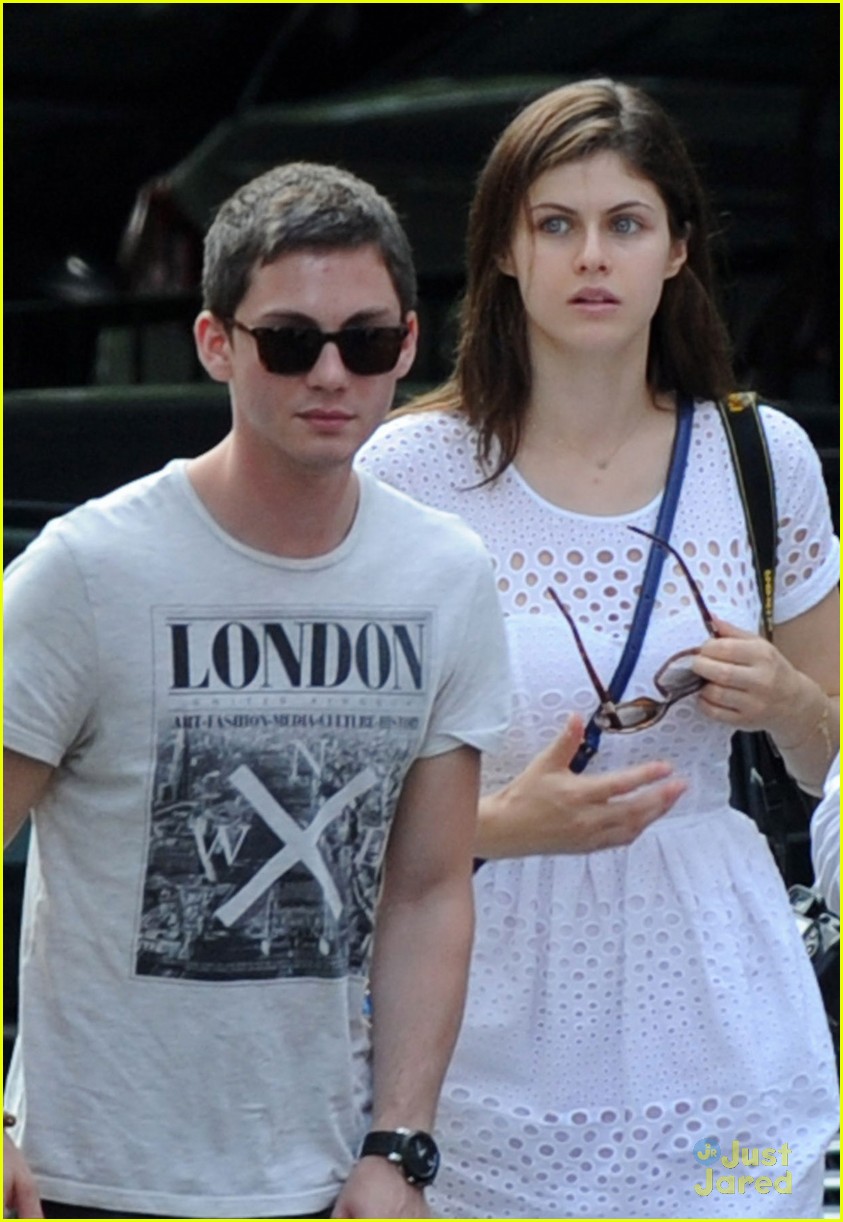 Logan Lerman & Alexandra Daddario: Italy Twosome!