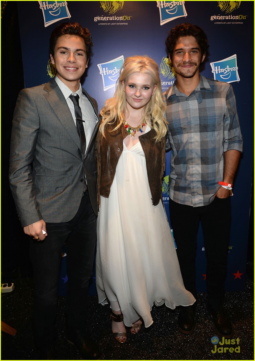 Jake T. Austin, Abigail Breslin & Tyler Posey: Backstage at Power of Youth 2013!