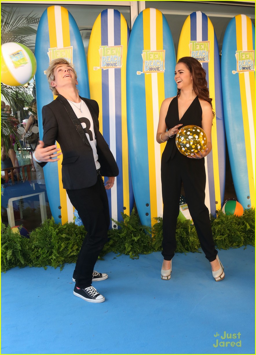 Ross Lynch & Maia Mitchell: 'Teen Beach Movie' Screening!