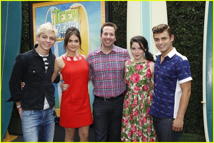 Maia Mitchell & Ross Lynch: 'Teen Beach Movie' Cast Screening