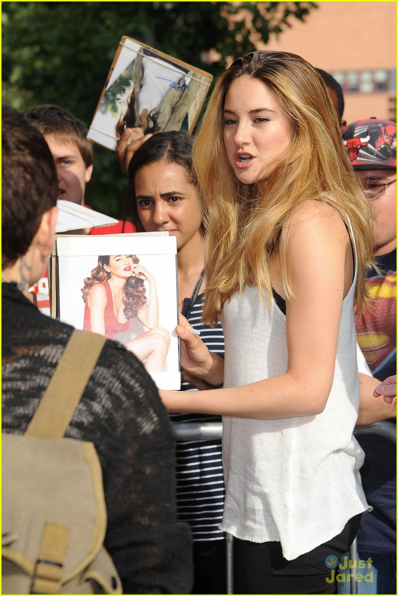 Shailene Woodley: 'The Spectacular Now' NYC Promo
